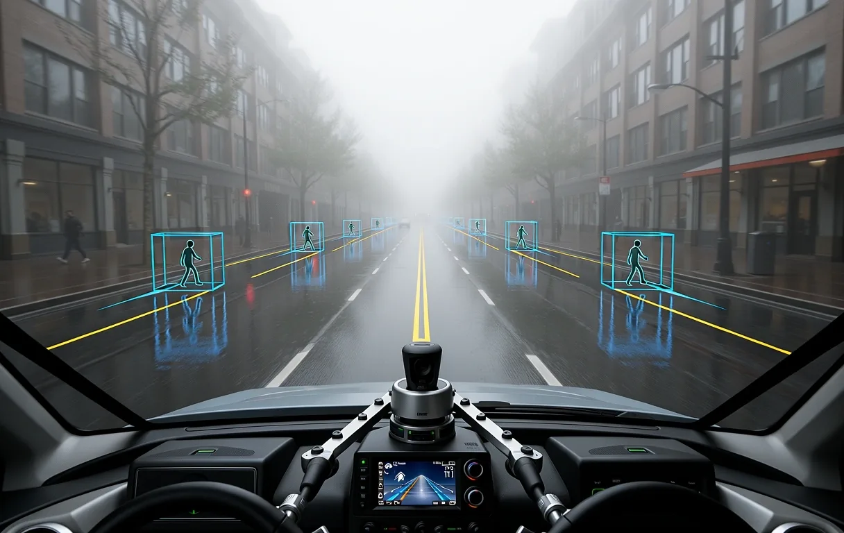 Autonomous perception visualization