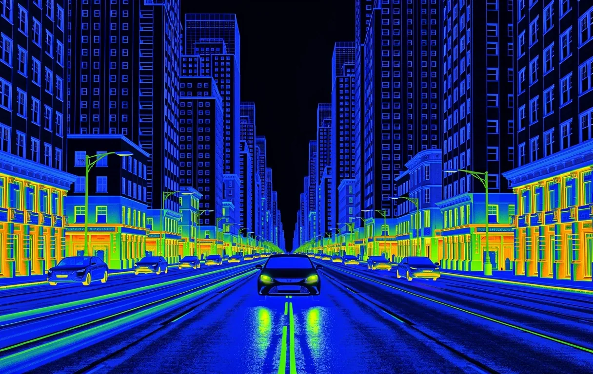 Segmented Vision Output